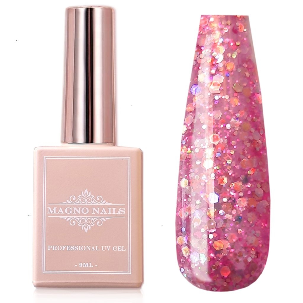 UV Gel - 6020 - Glitter Gel Lack - Cosmic Love